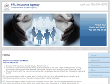 Tablet Screenshot of fflinsuranceagency.com